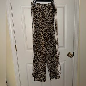 Cheetah print pants